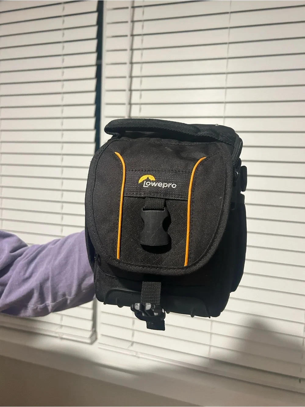 Canon Black Compact Digital Camera with Neck Strap